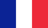 bandiera francese - lingua francese - french language
