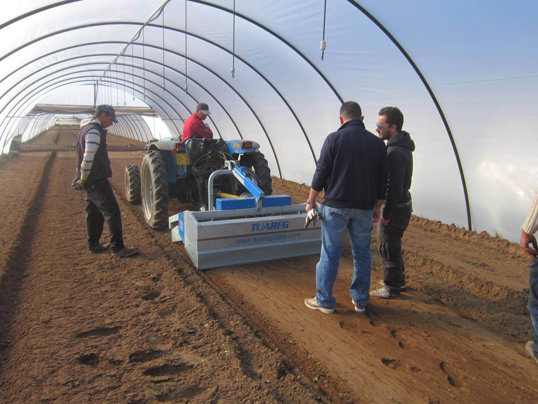 Sandy Lands and Lands Under Greenhouse - Care Cleaning and Reclamation