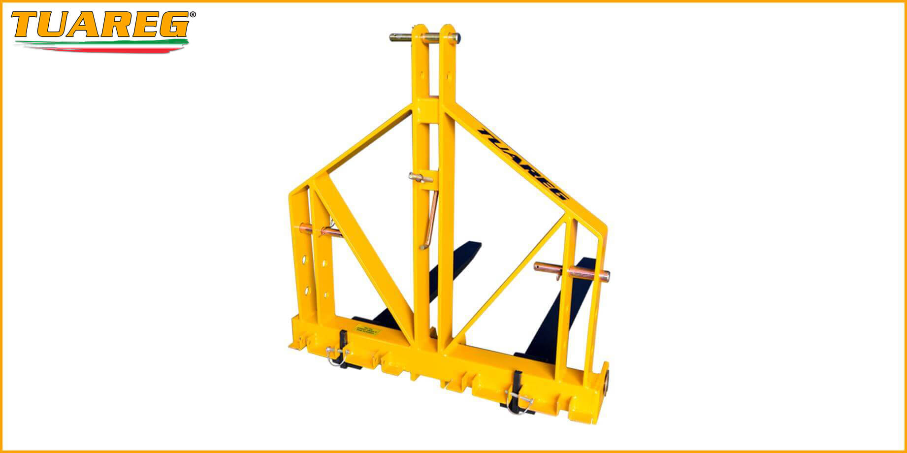 Forklift - Tuareg - Tractor towed equipment for beach cleaning