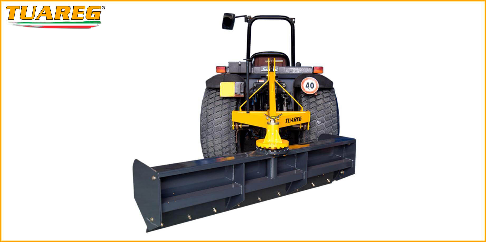 Leveller Blade - Tuareg - Tractor towed equipment for beach cleaning
